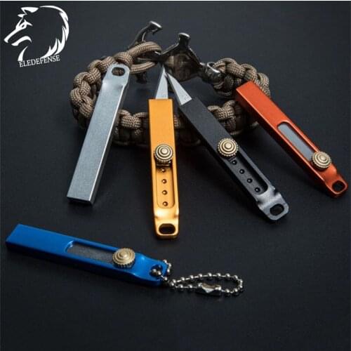 5/Color Mini Pocket Sliding Blade Knife CS Go Knives Hunting Military Self Defense Weapons Survival Tool Envelope Parcel opener
