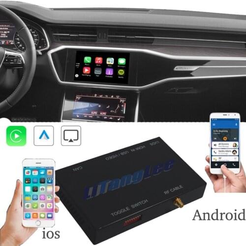 Car Camera Carplay Decoder Adapter For Audi A7 S7 4K8 MIB 2 2018~2021 Mirror Link Display Android Auto Play 360 BirdView