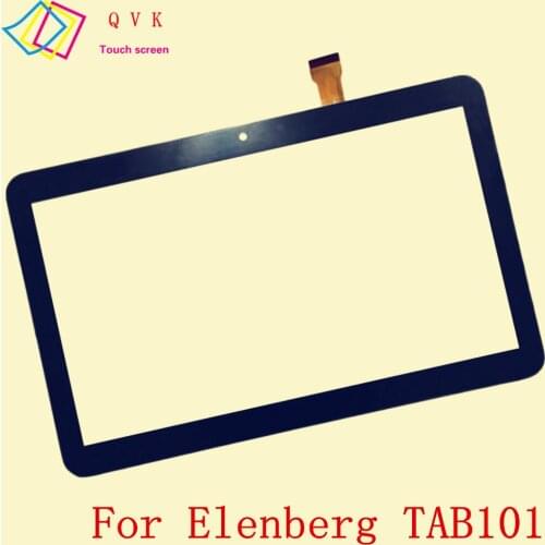 Black 10.1inch For Elenberg TAB101 tablet pc capacitive touch screen glass digitizer panel