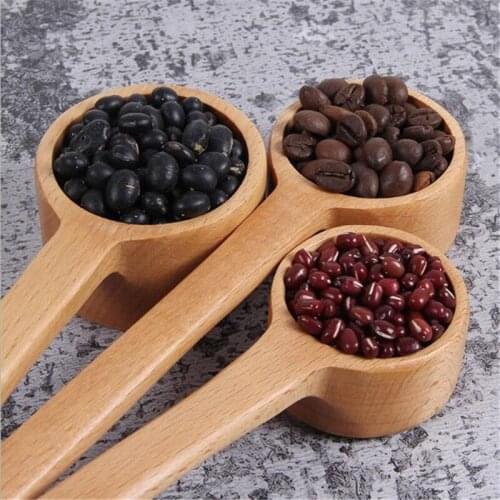 New Healthy Eco-Friendly Wood Tableware Kitchen Accessories Wooden Soup Spoon Long Handle Natural Wooden Rice Spoons