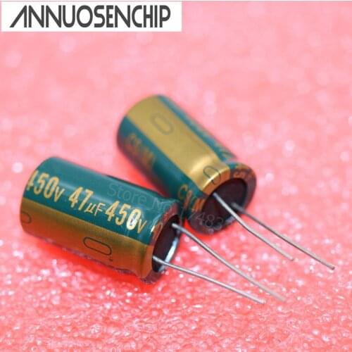 Electrolytic Capscitor 450V 47UF 16 * 25 high-frequency 47uf450v 10pcs/pack