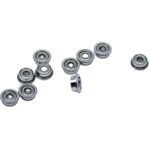 F681XZZ Flange Bearing 1.5x4x2 mm ABEC-1 ( 10 PCS ) Flanged F681X Z ZZ Ball Bearings
