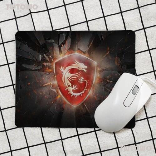 Msi Gaming Series Computer Gaming Mousemats Small Mousepad Gamer 29x25cm Computer Gaming Mouse Pad Office Decoration Mouse Mat