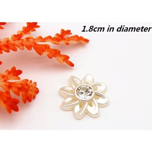 Exquisite Inlaid Plastic Diamond Lace Flower DIY Wedding Veil Shiny Applique Hat Headdress Handbag Dress Skirt Bead Decoration