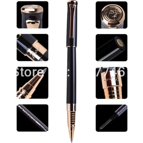 Picasso 988 Pimio Quality roller ball pen Office Lady Supply Pen Red Color For Lady Female Pen Original Box Black Optional