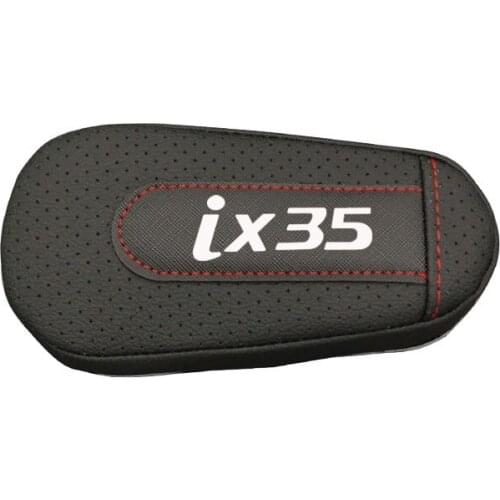 Leather Knee Pad handrail pad Interior Car Accessories For Hyundai Ix35