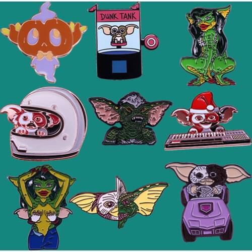 Cute Anime Enamel Pins Brooch Collecting Fun Movies Lapel Badges Men Women Fashion Jewelry Gifts Adorn Backpack Hat Collar