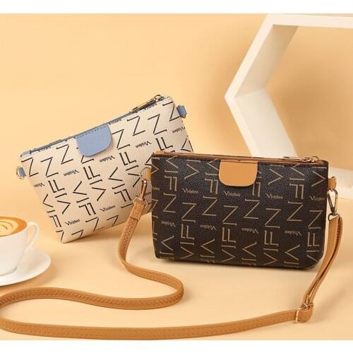 Fashion Small Crossbody Bag Large Capacity Shoulder Bag Soft PU Leather Womens Handbag Design Messenger Bag Shopping Lady Purse