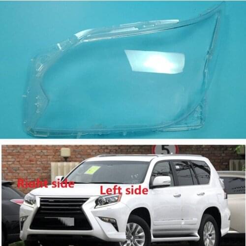For Lexus RX270 GX400 GX460 GX470 2014-2018 Car Headlight Shade High Translucent Lamp Shell Lens Car Accessories