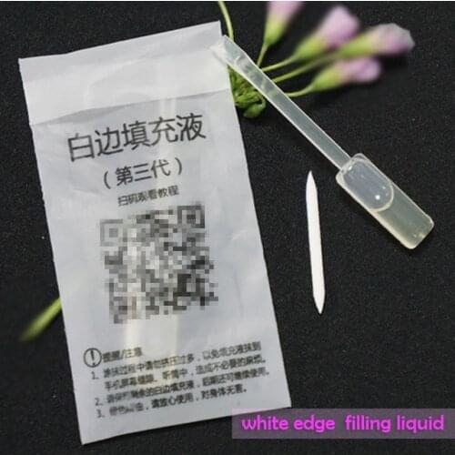 Tempered Glass White Edge Filling Liquid can eliminate white edge for Phone Arc Models with the pipe pen