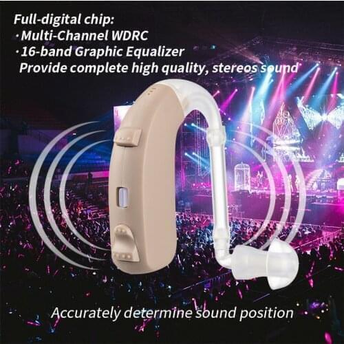 2021 new best Hearing Aid Audifonos Digital Hearing Aids Wireless Ear Aids for Elderly/Deaf Hearing amplifier Hearing Devices