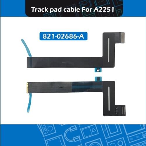 New Laptop A2251 Track Pad Flex Cable 821-02686-A for Macbook Pro Retina 13" 2020 Touchpad Connect Motherboard Cable EMC 3348