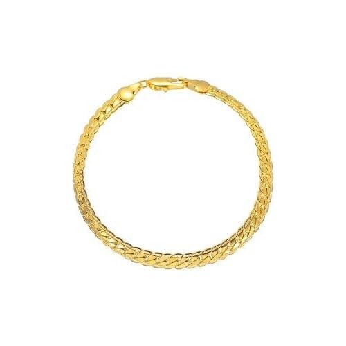 New fashion European and American simple metal twist braceletFor Women girl Accessories jewelry wholesale