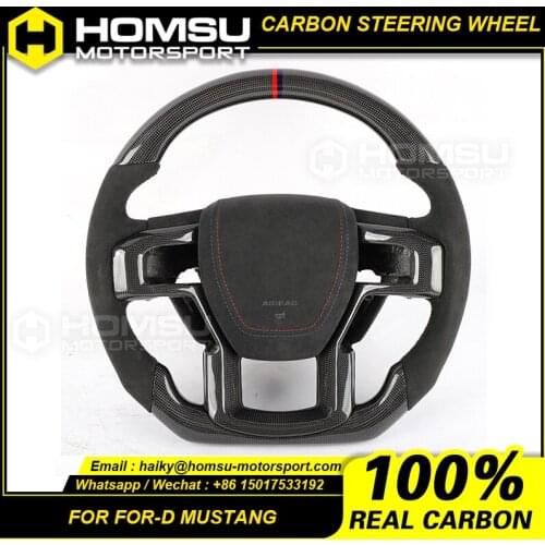 Carbon Fiber Steering Wheel For ford shelby F-150 Raptor racing sTYLE Carbon Fiber Steering Wheel