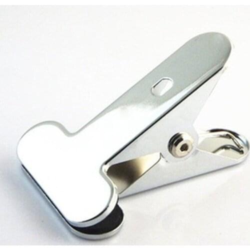 Universal Bracket Clamp LED Lamp Accessories DIY Metal Desk Lamp Holder Clip For Broadcast Mic Stand Clamp