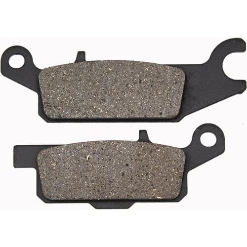 CYLETO Motorcycle Rear Left Brake Pads For YAMAHA YFM 700 YFM700 Grizzly YFM 550 YFM550 Grizzly Auto 2009-2014