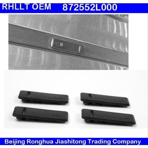 4Pcs FOR HYUNDAI i30 car top sink chuck clip cover cover water bar cover roof cap 872552L000 CLIP ROOF GARNISH MTG