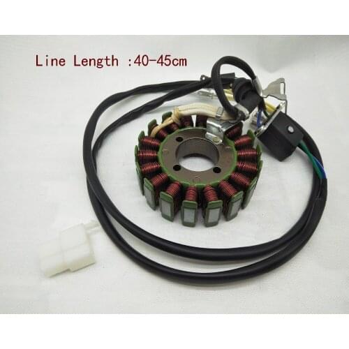 A22 Motorcycle 5 Wire 18 Poles 200W Ignition Coil Magneto Coil Stator Assy Generator Coil For CG125 CG 125 Water Cooled Engine