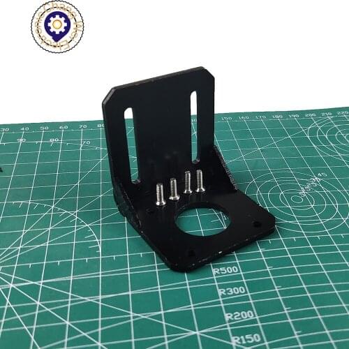 CNC & 3D Printer Accessories NEMA 17 Stepper Motor Mounting L Bracket for 42 Motor with Screws