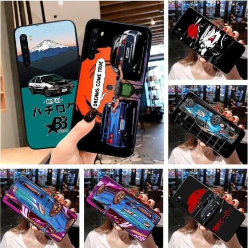 Tokyo Jdm drift car Phone Case For OPPO Realme 6 Pro XT Realme C3 5 Pro C2 RENO2-Z A11X