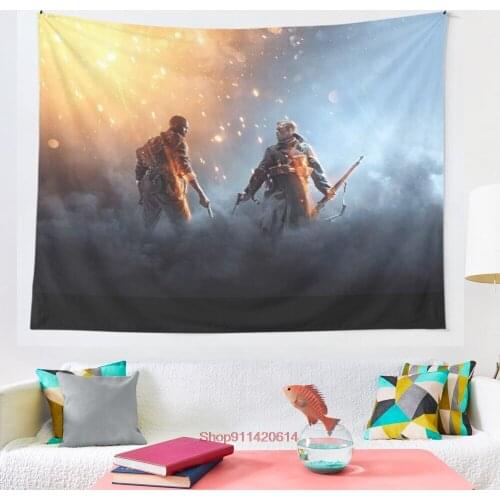 Battlefield 1 tapestry More Size home living room bedroom decorative wall blanket
