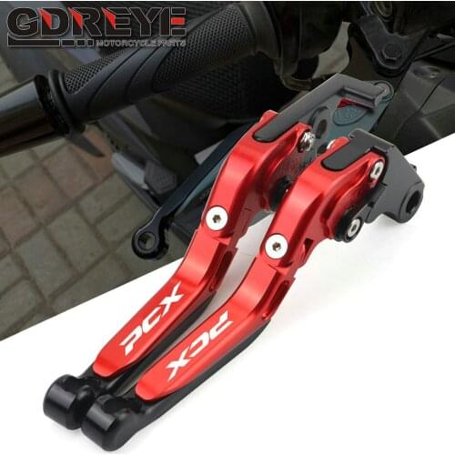 For Honda PCX125 PCX150 PCX 125 PCX 150 2018 2019 Motorcycle Scooters Adjustable Folding Brake Clutch Lever Hand Grip Handlebar