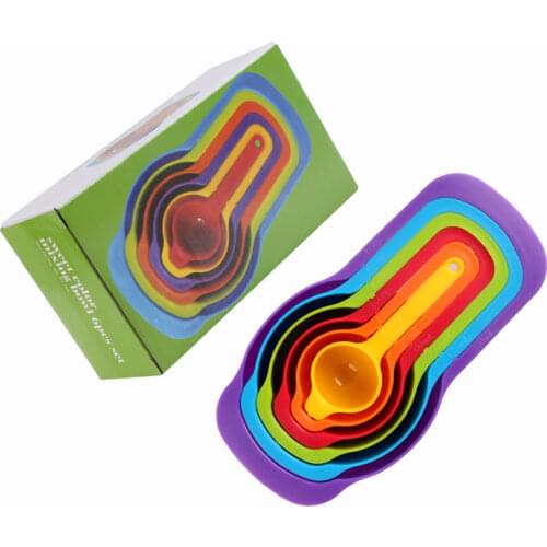 6pcs Kitchen Measuring Spoons Teaspoon Coffee Sugar Scoop Cake Baking Flour Measuring Cups Kitchen Cooking Tools