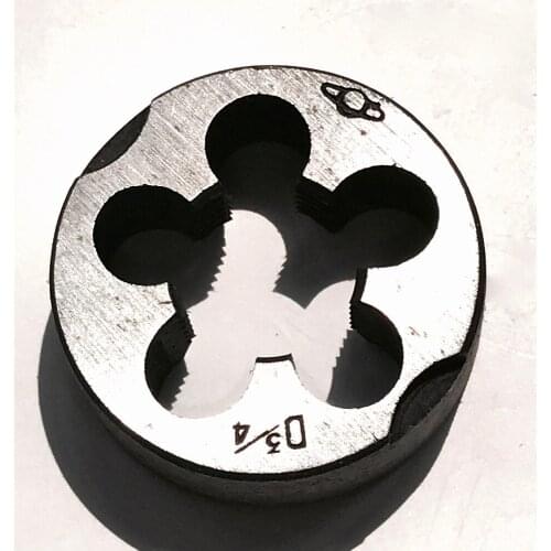 Free shipping of 1PC Alloy steel made UNEF 3/4"-20 manual die threading tools workshop engineer thread maker for metal workpiece