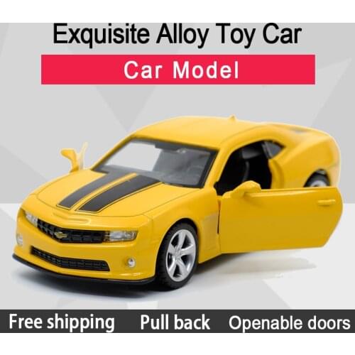 New Arrival Caipo Camaro SS Alloy Diecast Car Model Toy With Pull Back /For Children Gifts /Educational Toy Collection