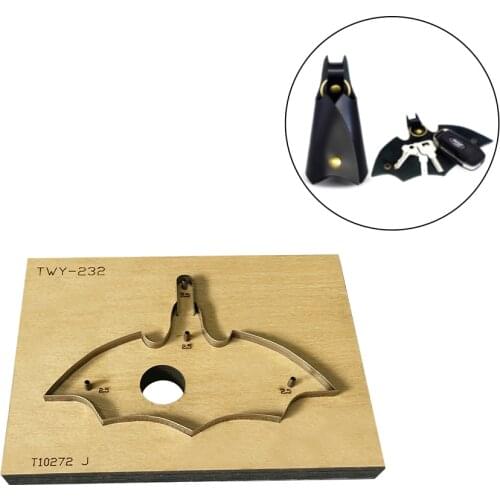 New Key Pendant Cut Dies DIY Handmade Leather Dies Laser Mold Punch Tool Suitable For Common Die-Cutting Machines