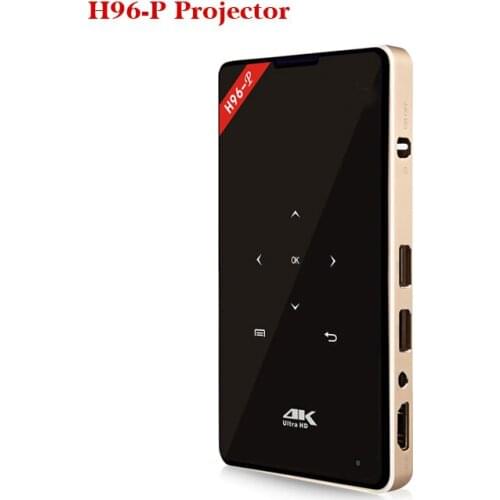 2019 new products Support HD 1080P mini projector with Android System smart home theater H96-P projector