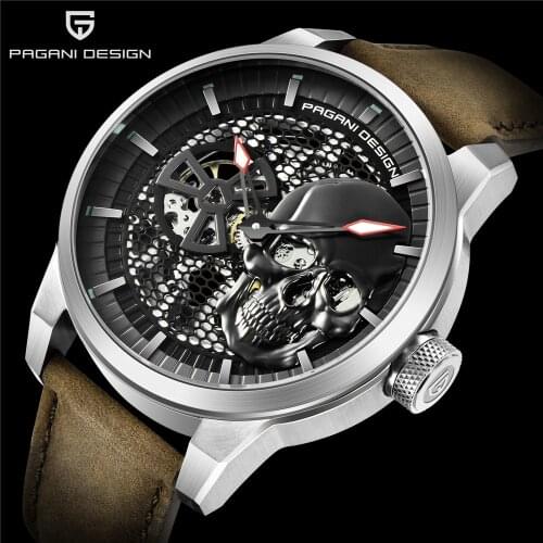 PAGANI DESIGN New Luxury Mechanical Watch Fashion Waterproof 100M Mens Watch Stainless Steel Sports Watch Top Brand