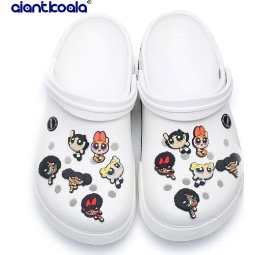 Croc charms 6-12PCS PVC shoe charms shoe accessories DIY shoe decoration for croc jibz kids favor kawaii cute X-mas