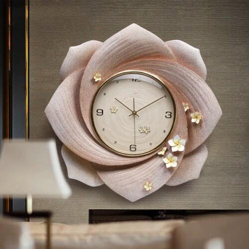 Modern Luxury Emboss Resin Wall Clock Decoration Crafts Creative Personality Clock Home Hanging Mute Quartz Clock Ornament Mural