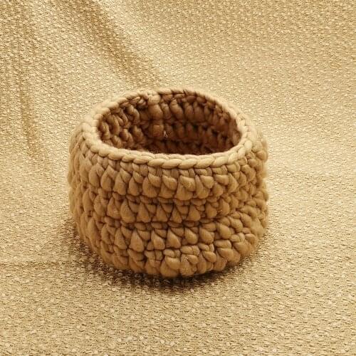 Clearance A Set 150*100cm Knitted Thick Bobble Fabric Backdrop Blanket+Pot Nest Basket Knit basket for Newborn Photography Props