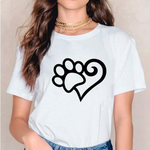 Kiss Cat Top Female T Shirt Funny Women T-shirts Cartoon Cute Short Sleeve Harajuku O-Neck Casual Top Tee Ladies Clothing