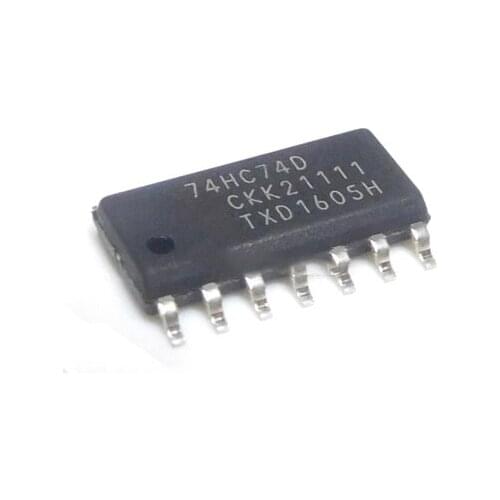 4PCS 74HC74D SOP-14 74HC74 SOP SN74HC74DR SMD