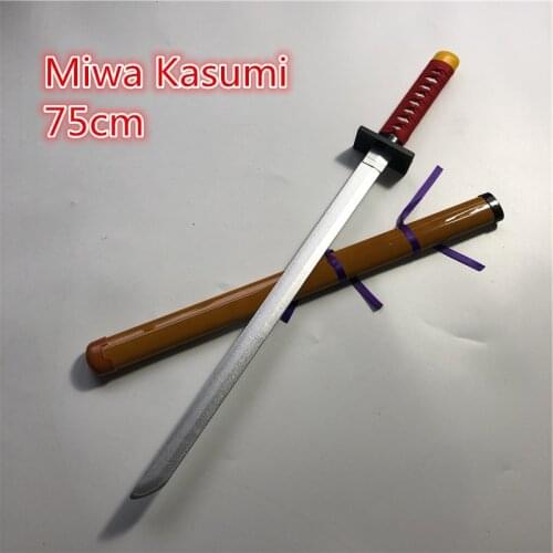 Anime Jujutsu Kaisen Miwa Kasumi Cosplay Prop Otsukotsu Yuta Wooden Sword wood Weapons for Halloween Carnival Party Events 75cm