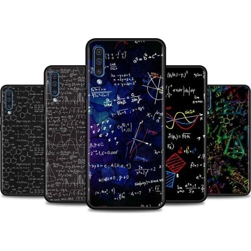 Phone Case For Samsung A90 A80 A70s A70 A60 A50s A50 A40 A30s A30 A20s A10s A10e Shell Chemical Math Formula