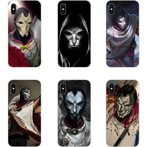 For Xiaomi Mi4 Mi5 Mi5S Mi6 Mi A1 A2 5X 6X 8 9 Lite SE Pro Mi Max Mix 2 3 2S Jhin LOL League of Legends Mobile Phone Shell Cover