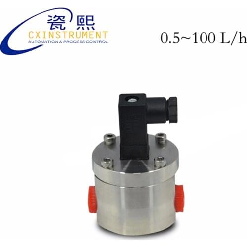 Hydraulic Oil Flow Meter 0.5~100 L/h Measuring range All stainless steel Material and 0.2% Accuracy fluid flow meter