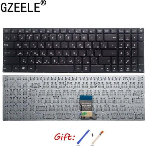 GZEELE NEW Russian Laptop Keyboard for Asus UX52 UX52A UX52V UX52VS N501 UX501 RU version black