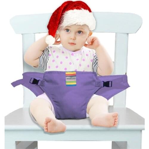 The Washable Portable Travel High Chair Booster Baby Seat Straps Toddler Safety Harness Baby Feeding Kids Dinning Chair Belt