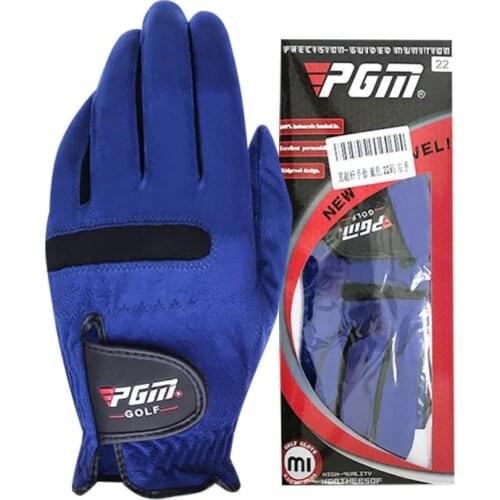 Men Male Slip-Resistant Breathable Granules Microfiber Cloth Left Hand Sport Golf Gloves