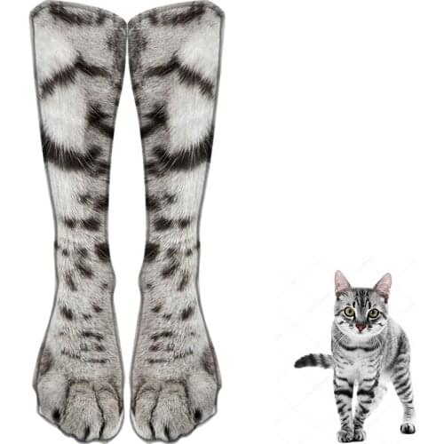 2020 New Ladies Personality Life Funny Socks Animal Claw Cat Claw Cute Socks People Street Skateboard Fashion Christmas Gifts