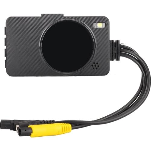 Newest Intelligent anti-shake motorcycle DVR front and back dual lens Front 1080p + rear 1080p Hd waterproof Motor Recorder