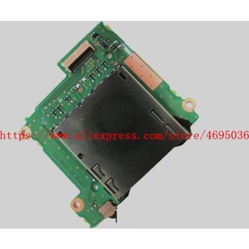 Original SD card memory slot holder board unit for Canon 1200D Rebel T5;Kiss X70;DS126491 SLR