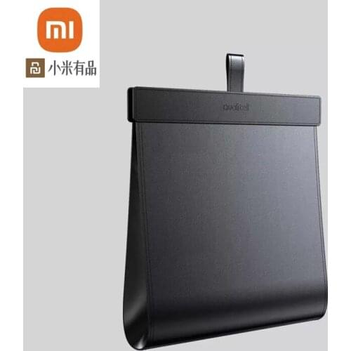 Youpin qualitell Car trash bag seat hanging storage bag trash basket storage storage box magnetic switch