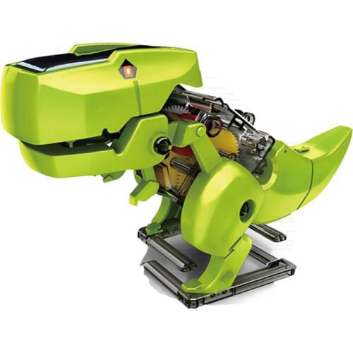 3 In 1 Dinosaur Insect Chariot Deformation Robot DIY Assembling Model Solar Toys Science Manufacture Children Experiment Toy