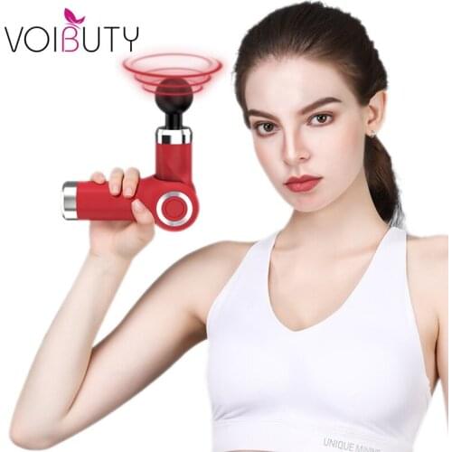 Foldable Massage Gun For Body Deep Muscle Pain Relaxation Mini Electric Fascia Gun Apply To Athletes Arm Back Fitness Massager